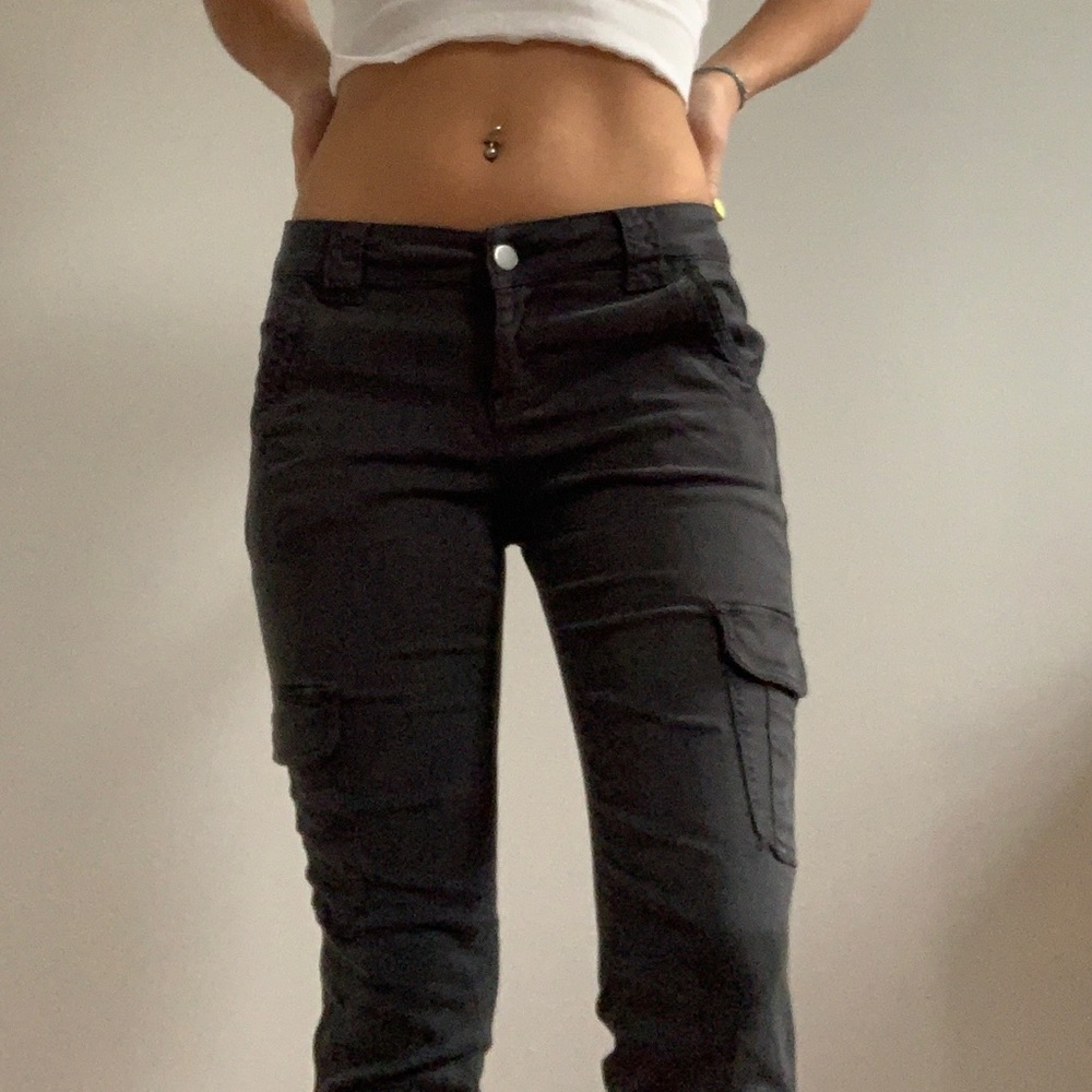 Level 99 cargo skinny jeans